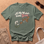 All My Wishes T-Shirt - Military Green