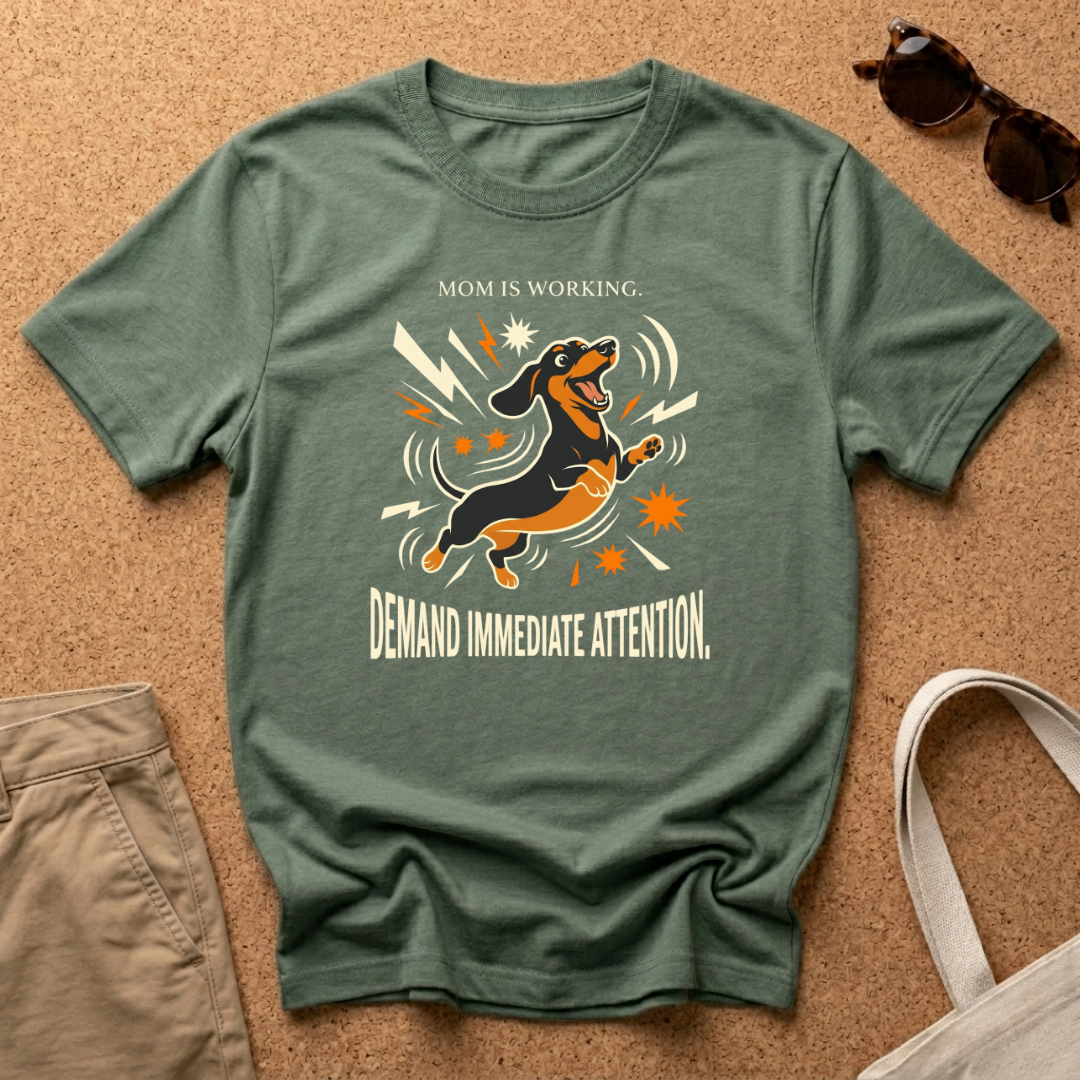 Mom Is Working T-Shirt