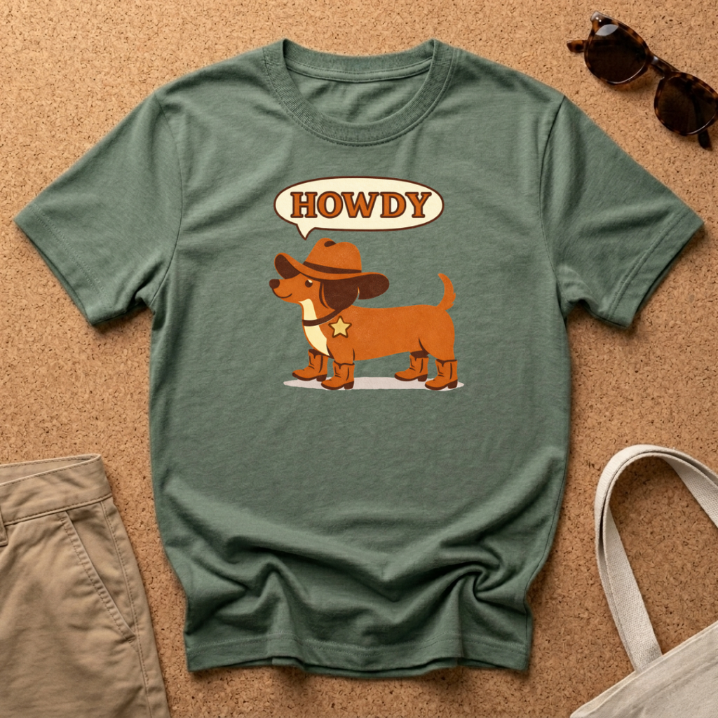Howdy Doxie T-Shirt