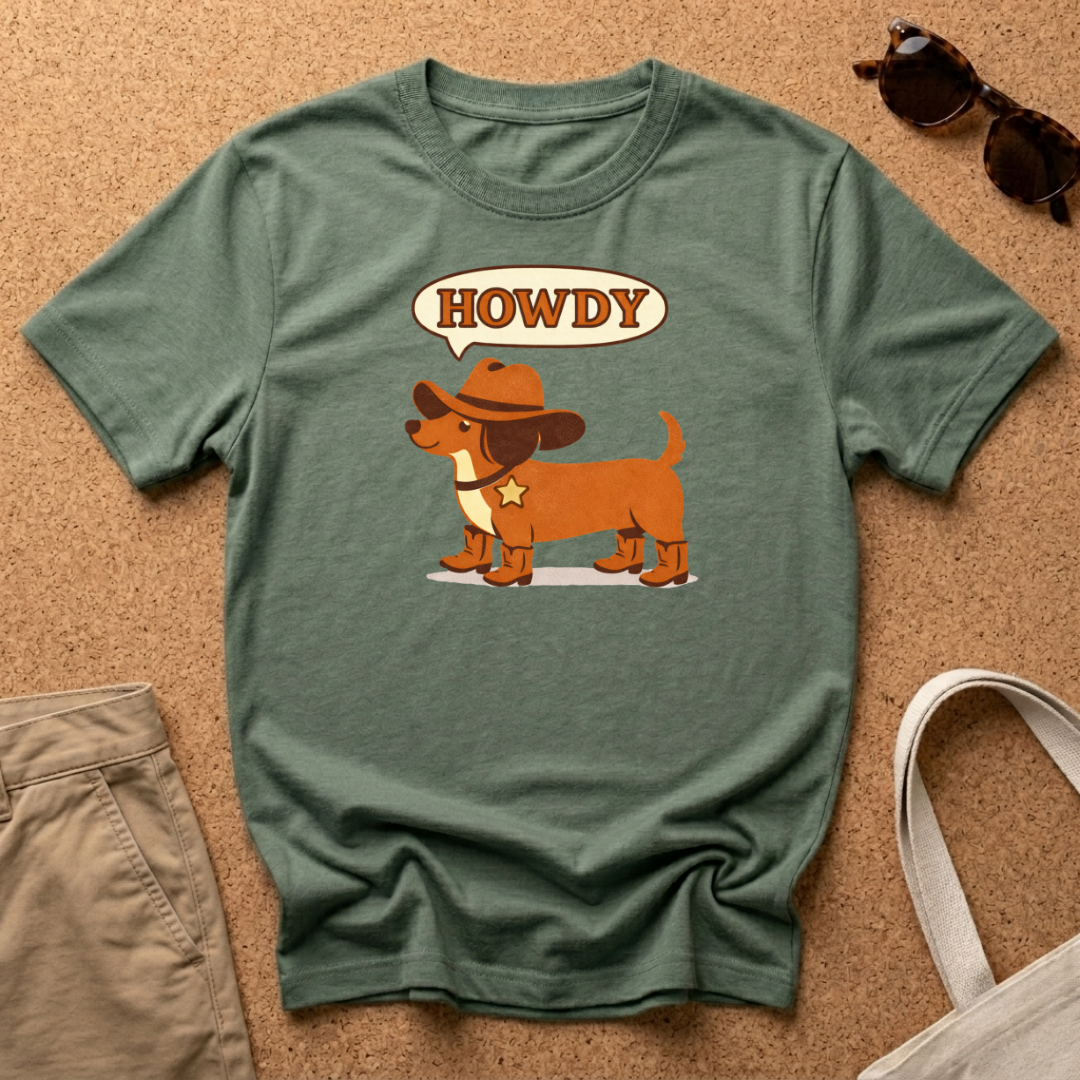 Howdy Doxie T-Shirt