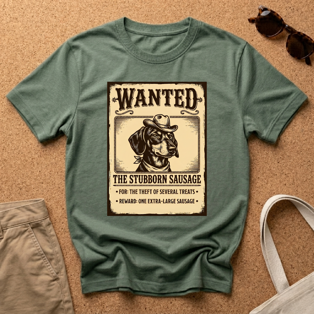 Wanted Stubborn Sausage T-Shirt
