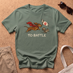 To Battle T-Shirt - Military Green