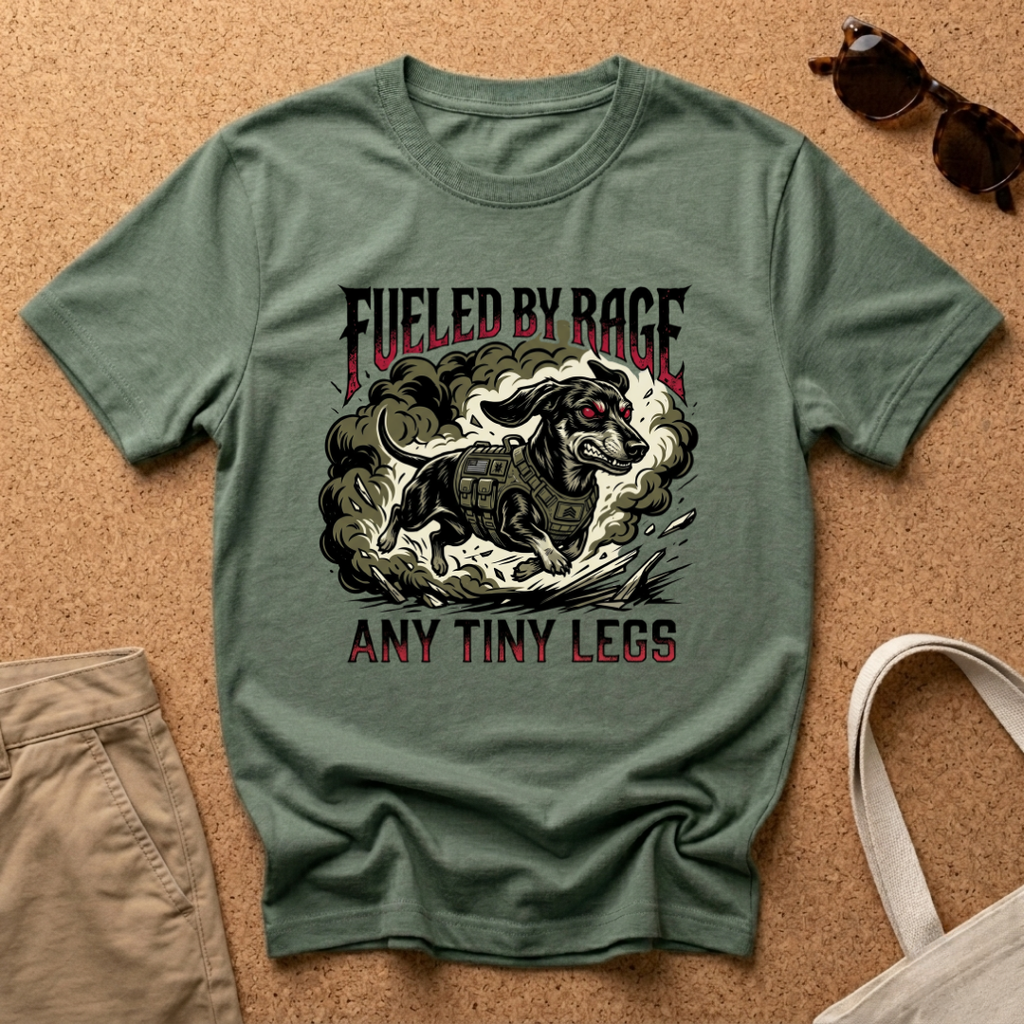 Fueled By Rage Any Tiny Legs T-Shirt