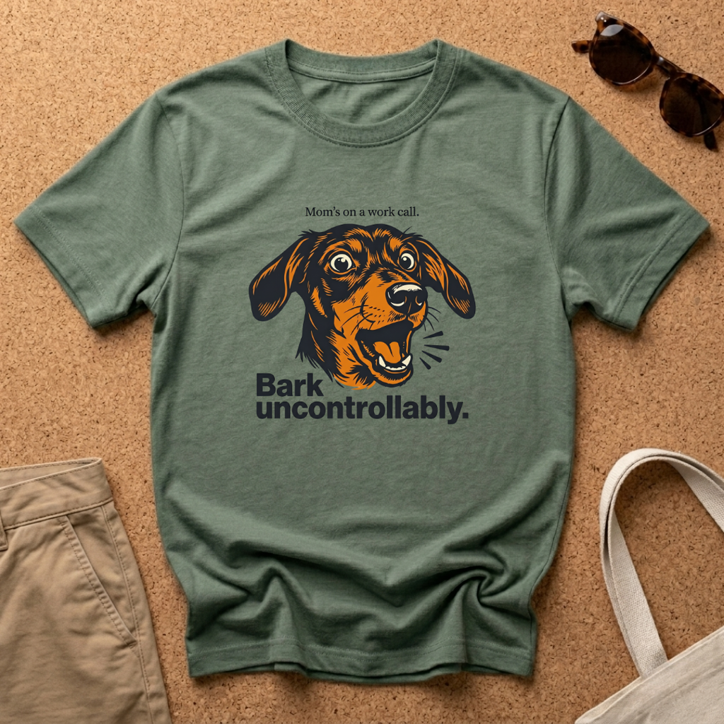 Big Dog Bark Unconrollably T-Shirt