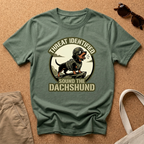 Sound The Dachshund Commando T-Shirt