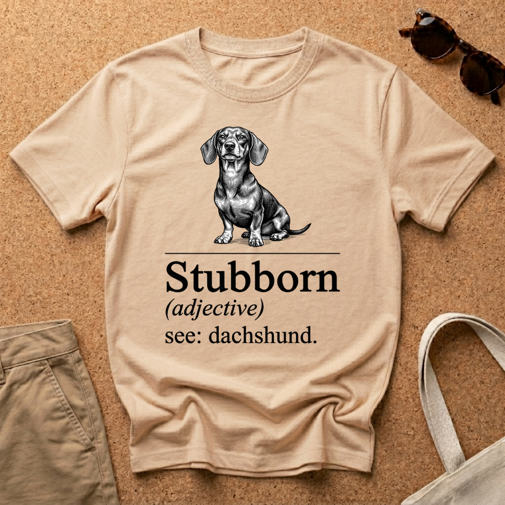 Stubborn Adjective T-Shirt