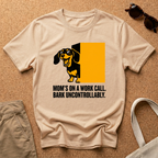 Orange Block Bark T-Shirt
