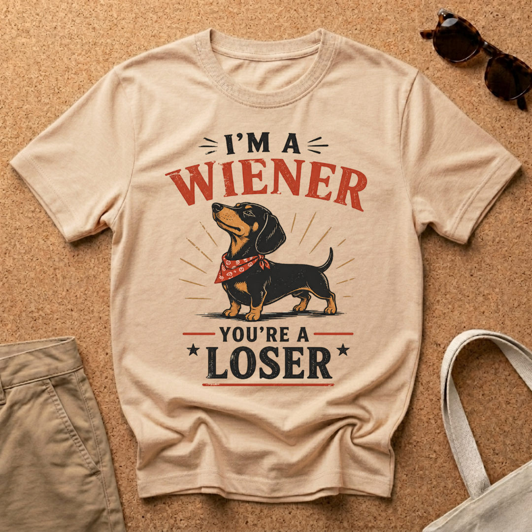I'm a Wiener, You're a Loser! T-Shirt
