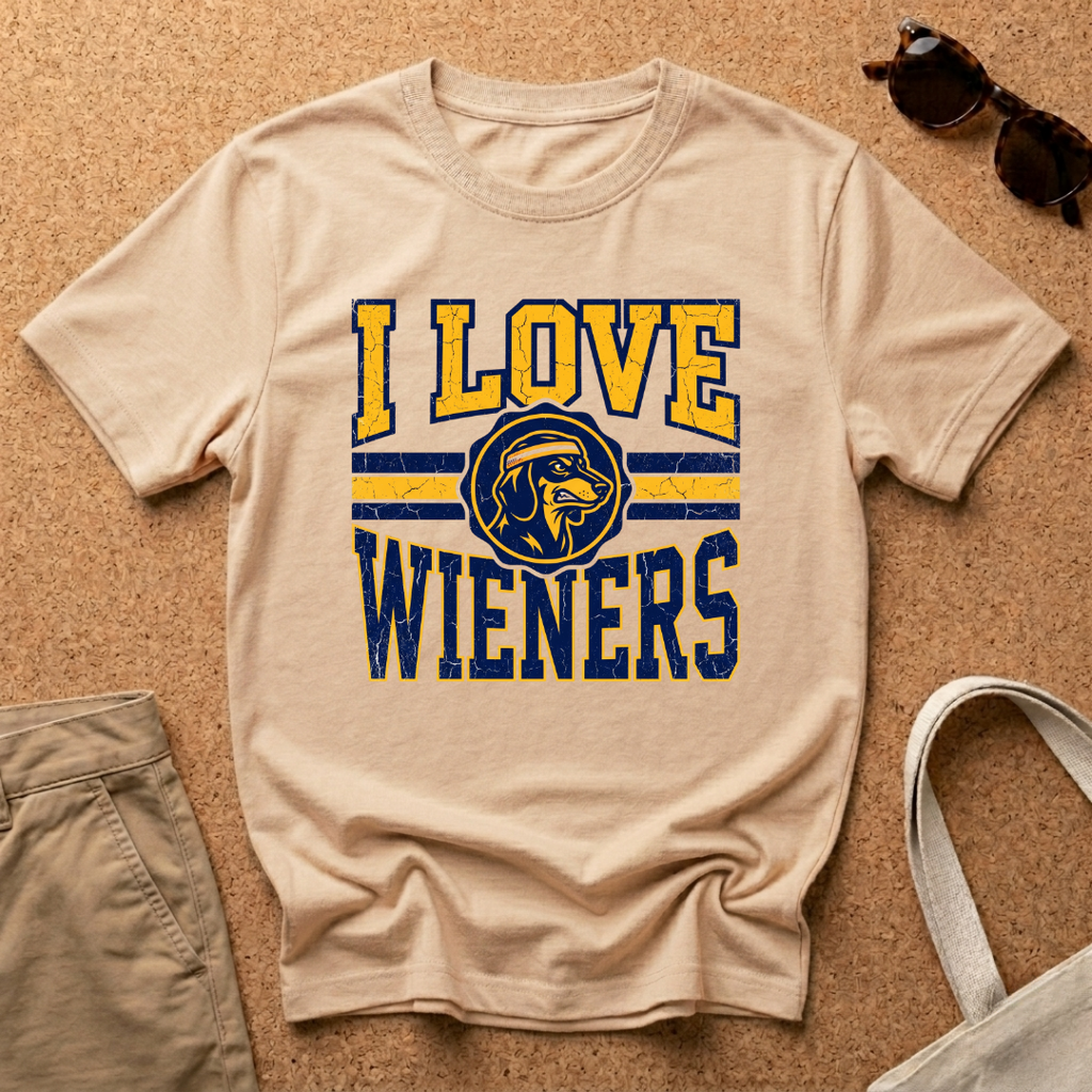 Love Wieners Jersey T-Shirt