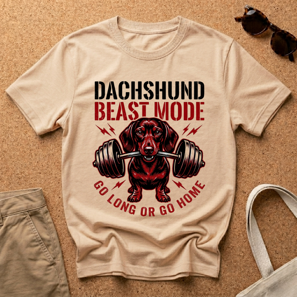 Dachshund Beast Mode T-Shirt