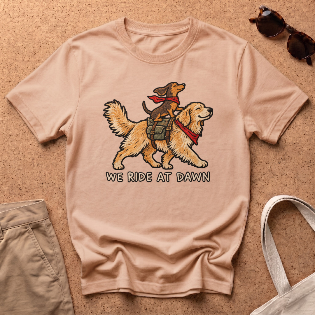 We Ride T-Shirt - Natural