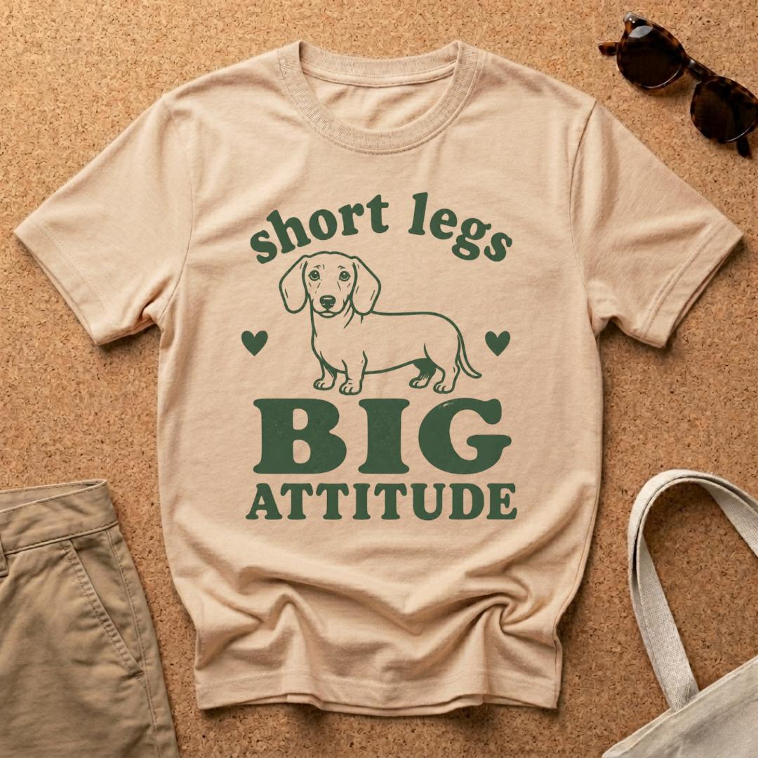 Short Leg Big Attitude T-Shirt