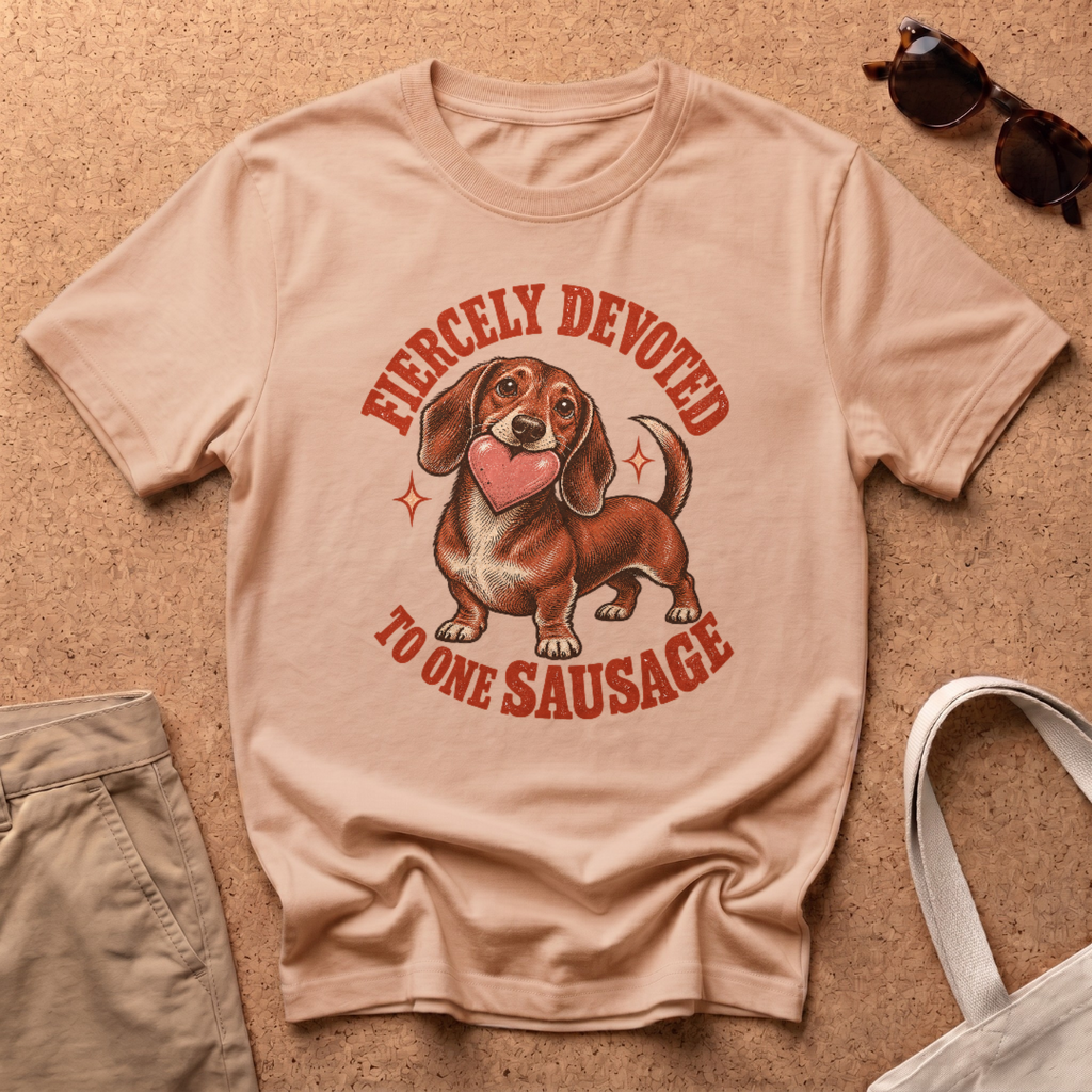 Fiercly Devoted T-Shirt - Natural