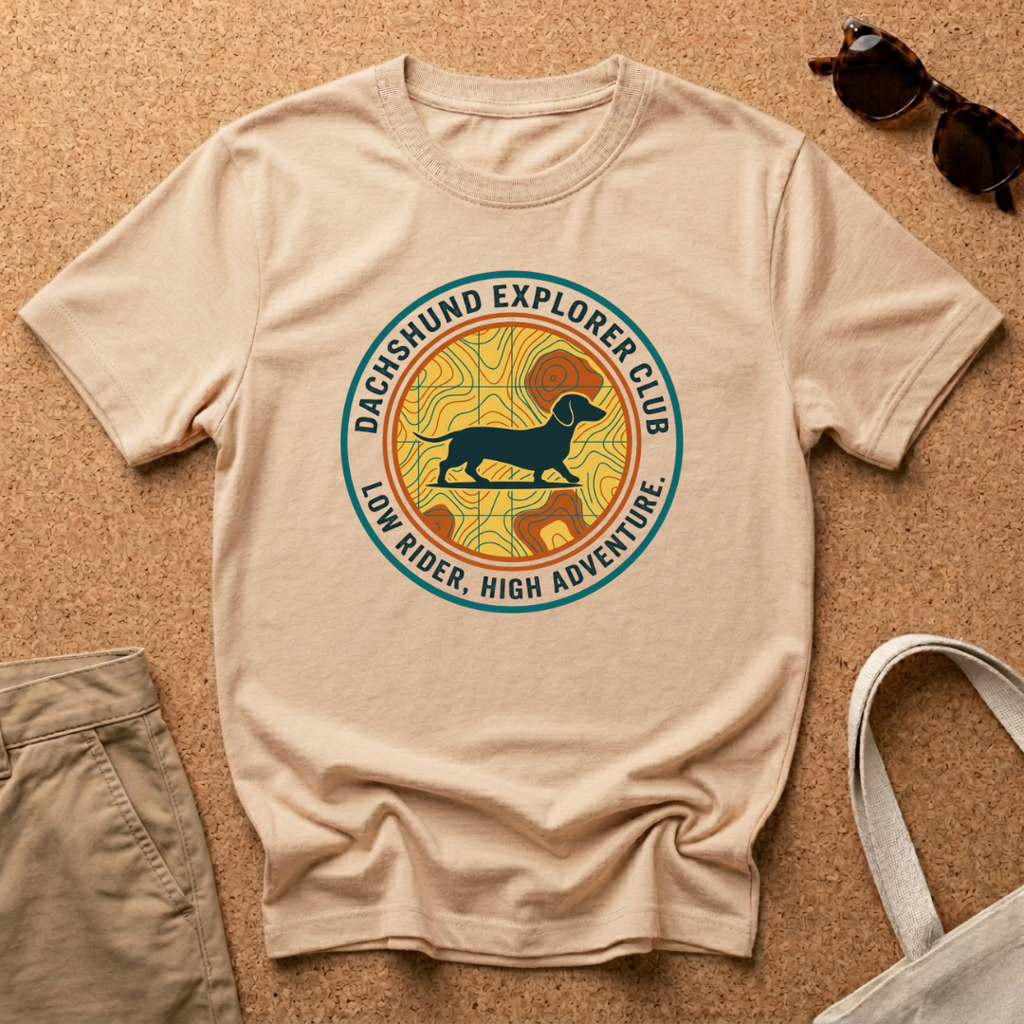 Dachshund Explorer Club T-Shirt