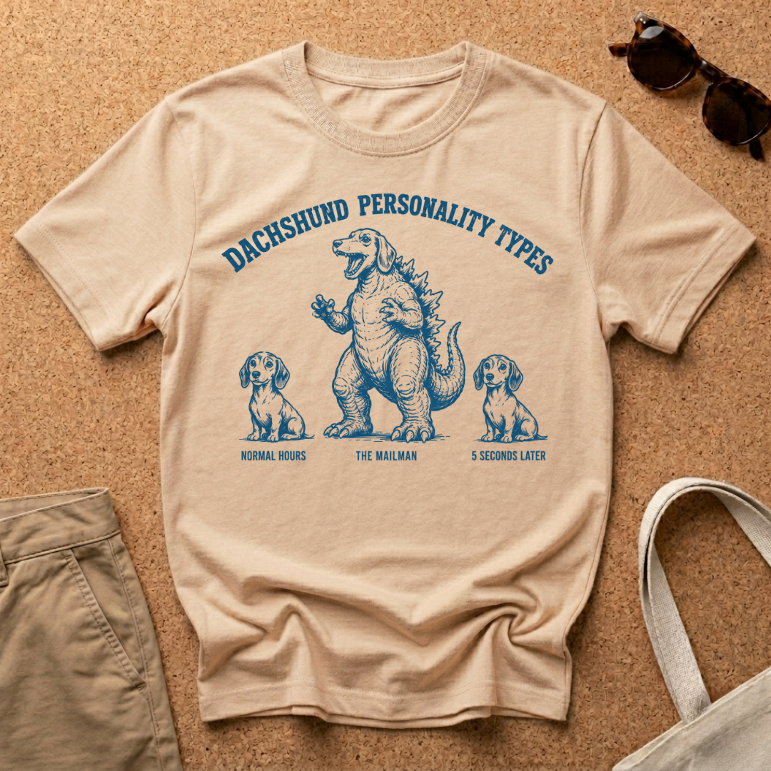 Dachshund Personality Types T-Shirt