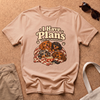 I Have Plans T-Shirt - Natural