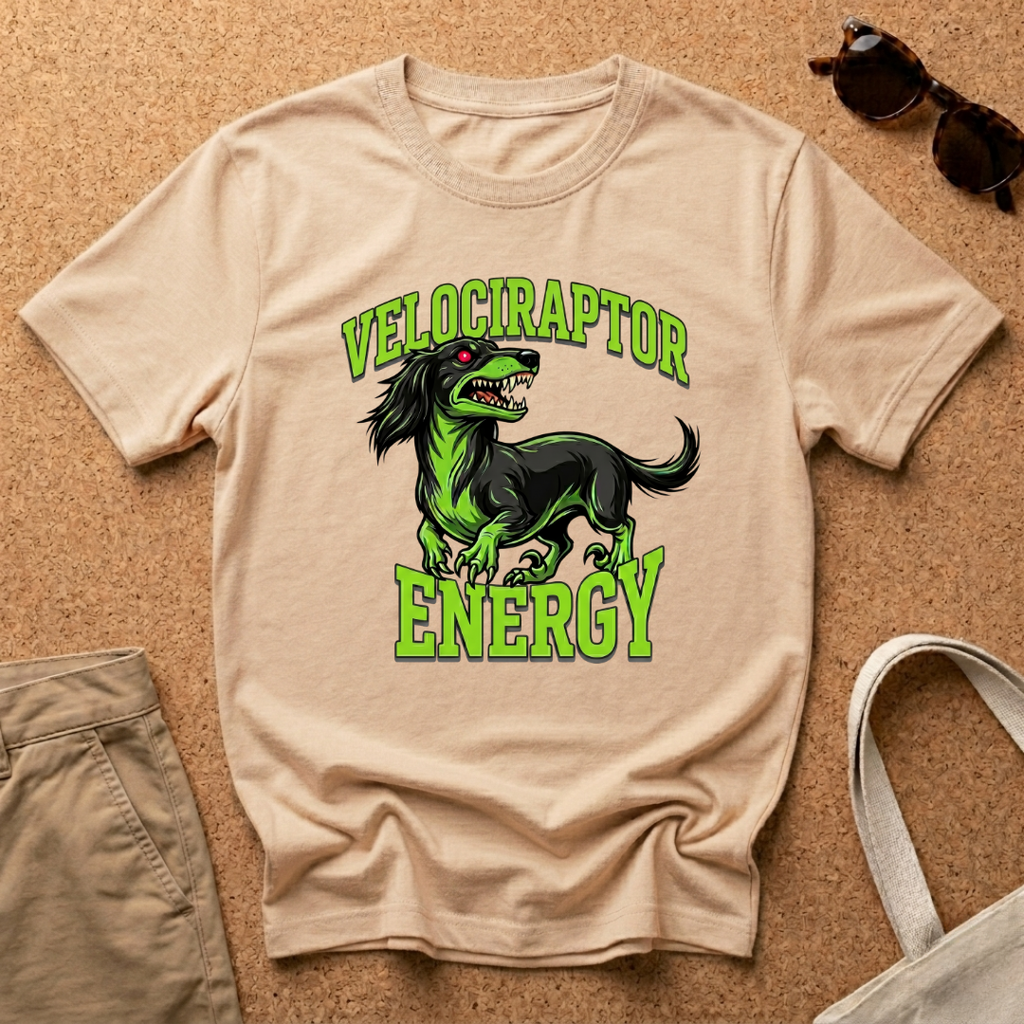 Velociraptor Energy T-Shirt