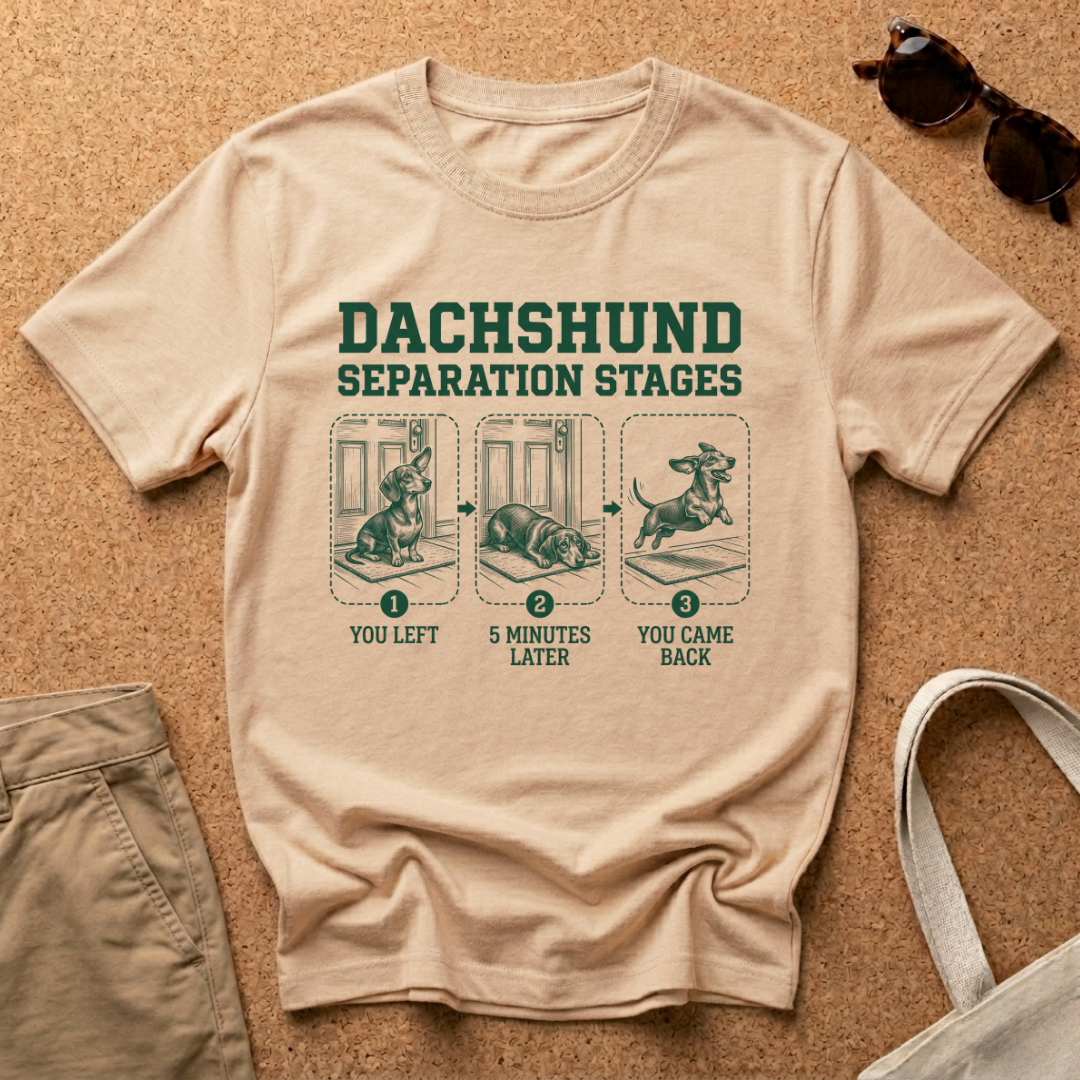 Dachshund Separation T-Shirt