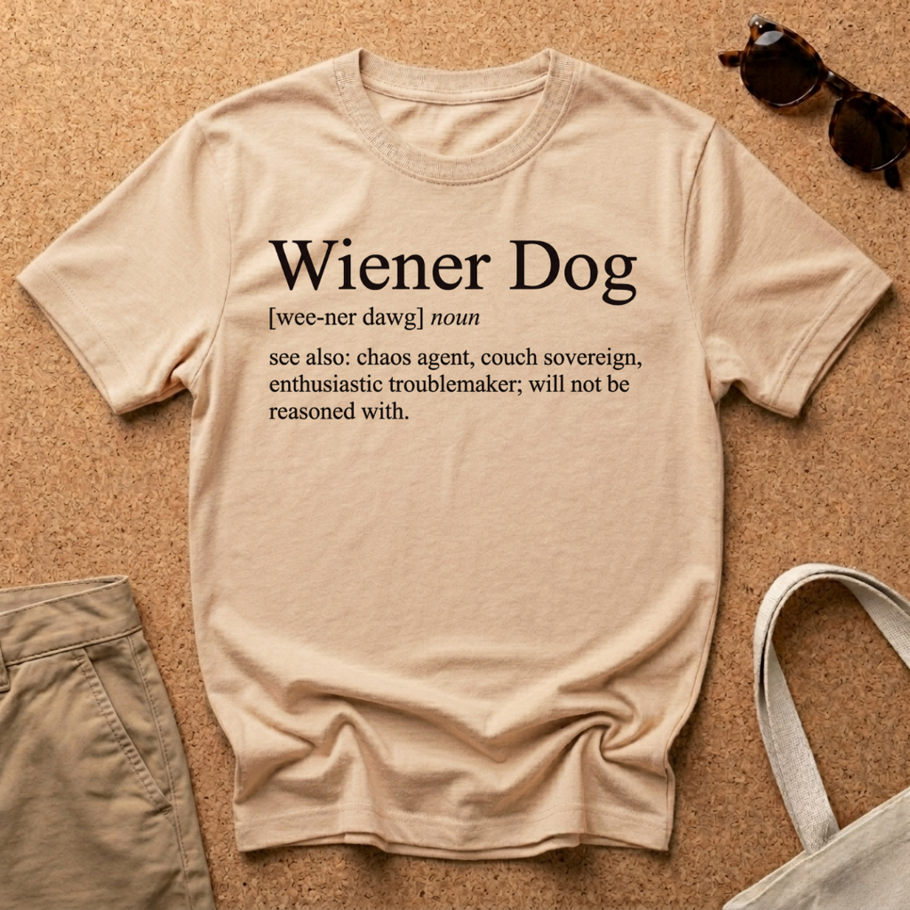 Wiener Dog Translation T-Shirt