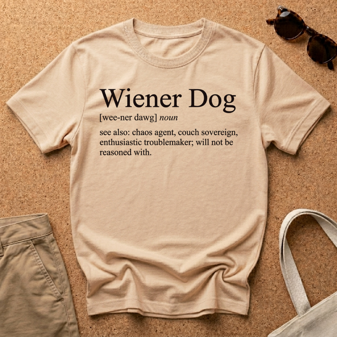 Wiener Dog Translation T-Shirt