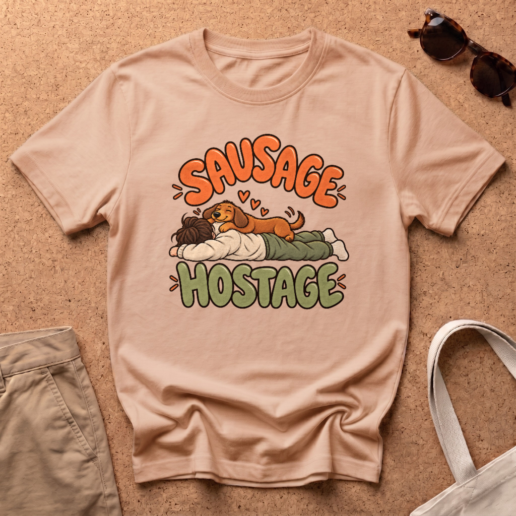 Sausage Hostage T-Shirt - Natural