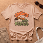 Sausage Hostage T-Shirt - Natural