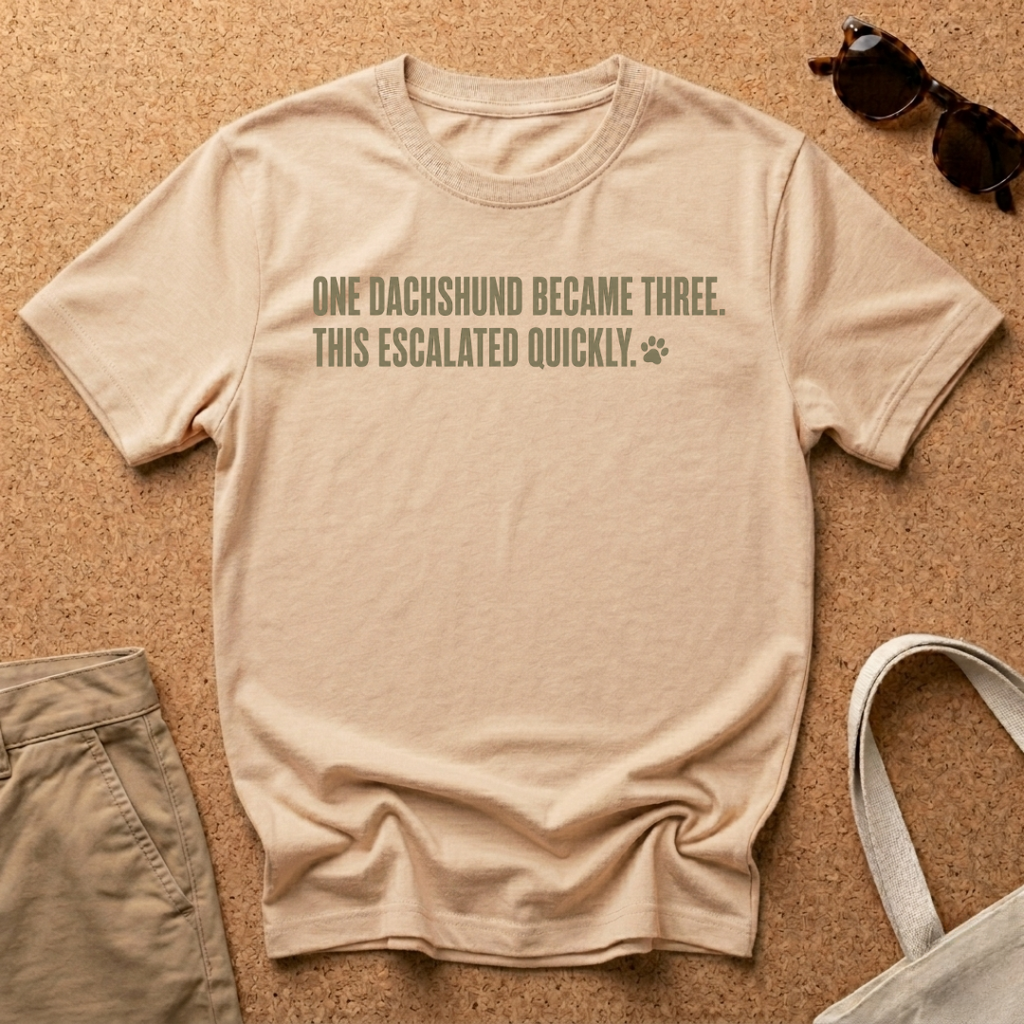 Three Dachshunds T-Shirt