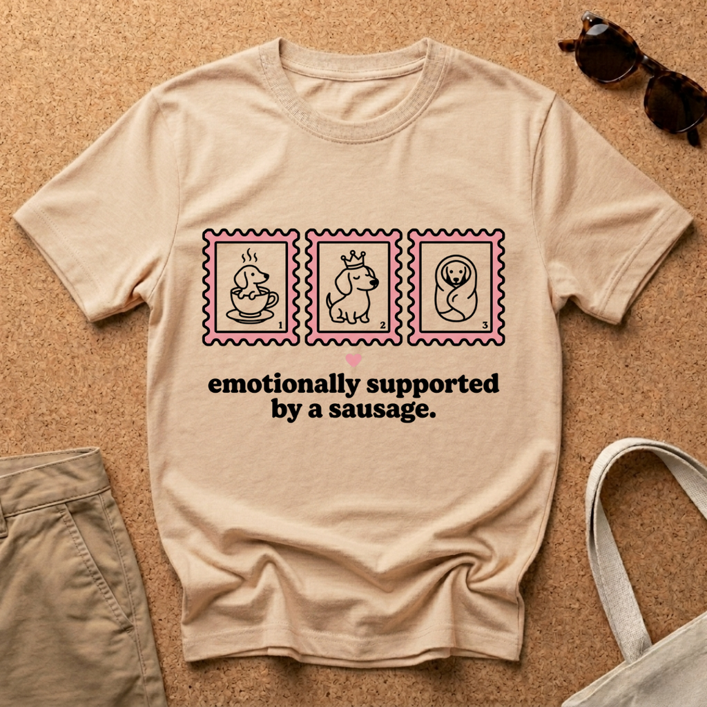 Emotionally Supported Stamps T-Shirt