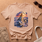 Dachshund King Mountain T-Shirt - Natural