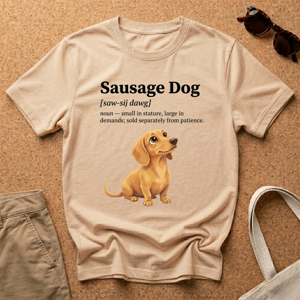 Sausage Dog Noun T-Shirt