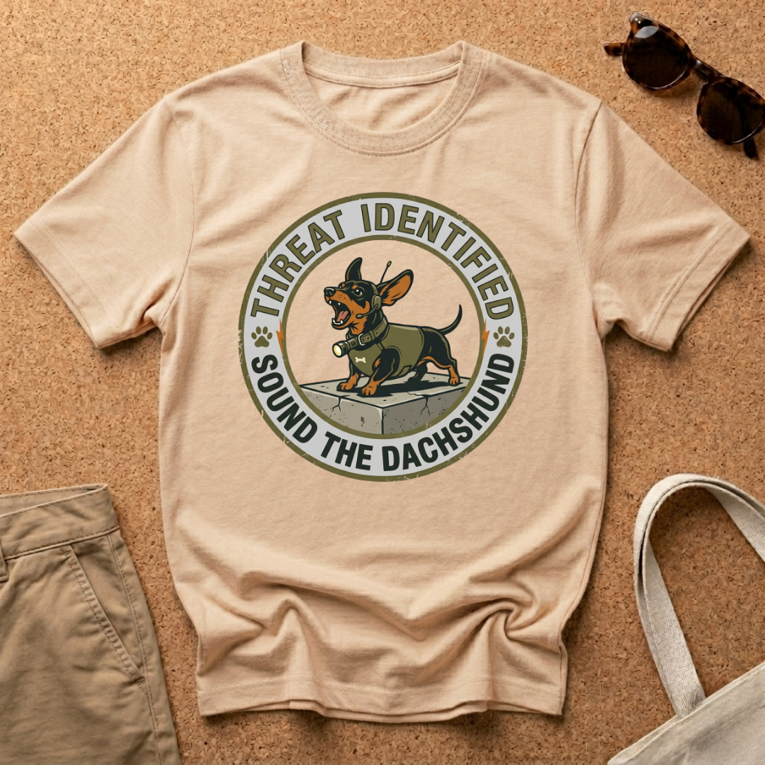 Threat Identified Mini Dachshund T-Shirt