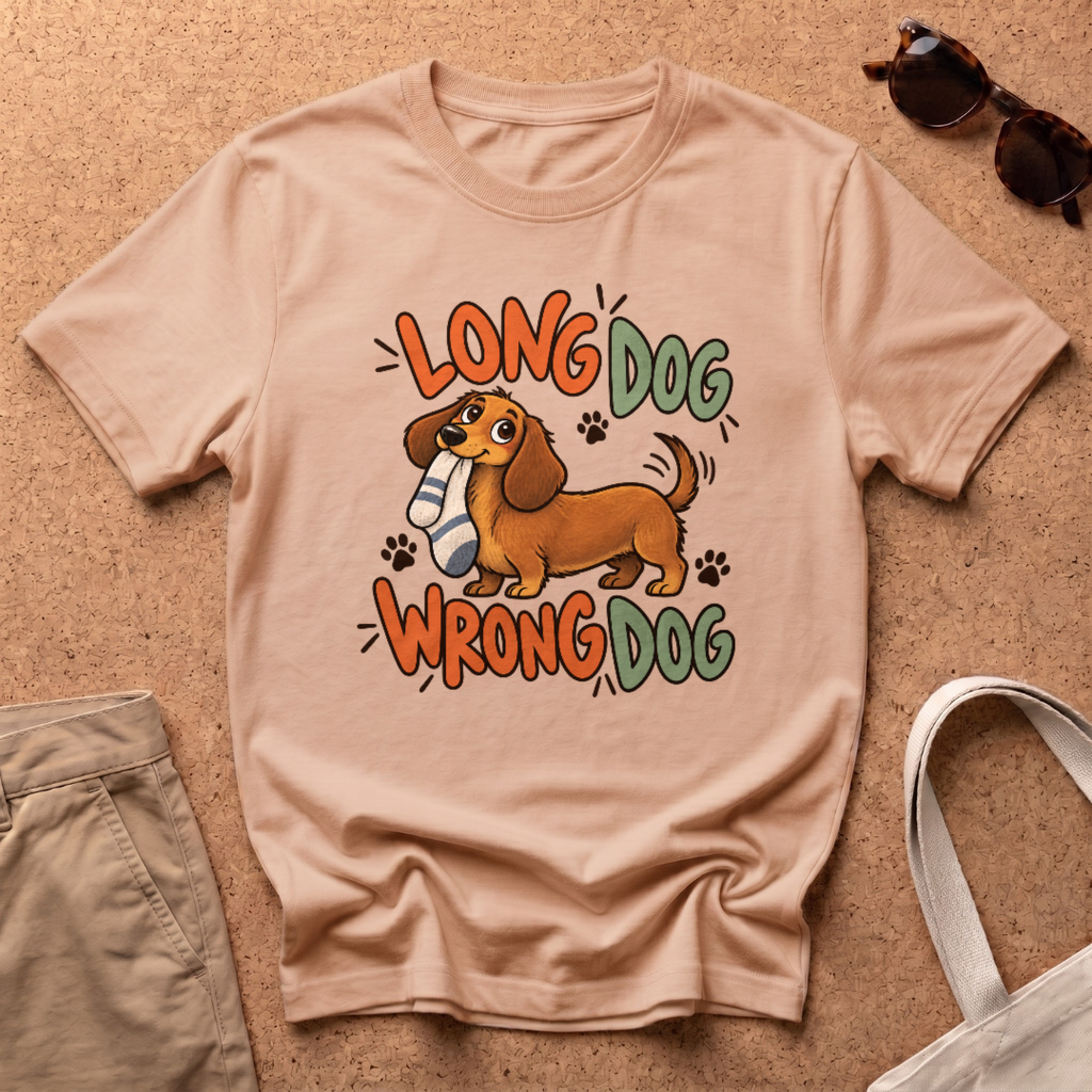 Wrong Dog T-Shirt - Natural