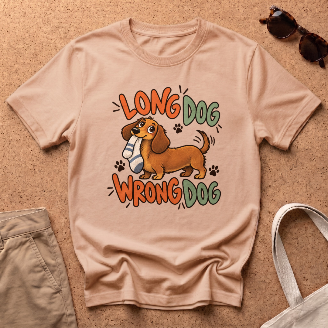 Wrong Dog T-Shirt - Natural