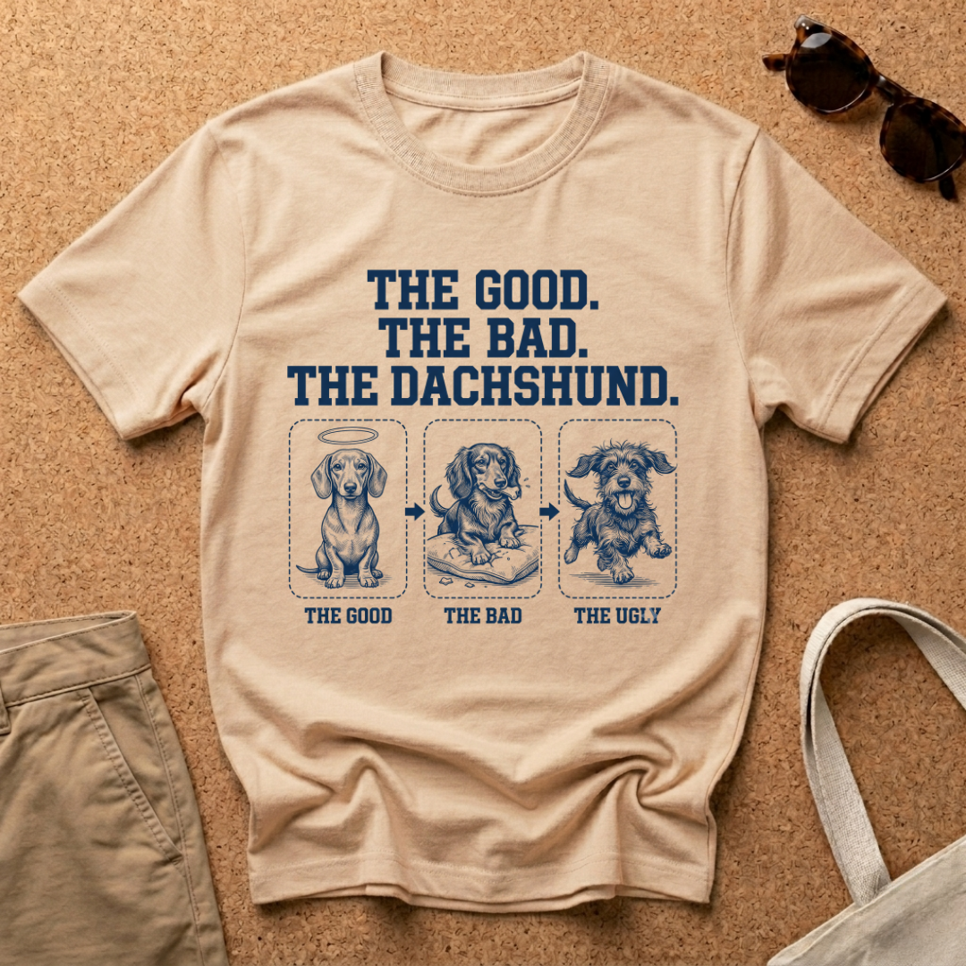 The Dachshund Trio T-Shirt