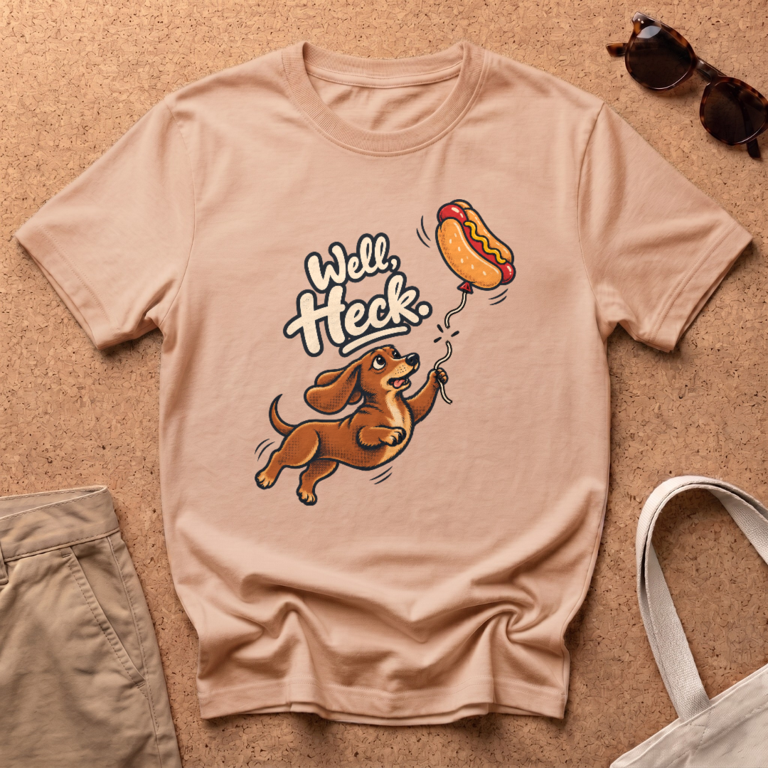 Well Heck T-Shirt - Natural