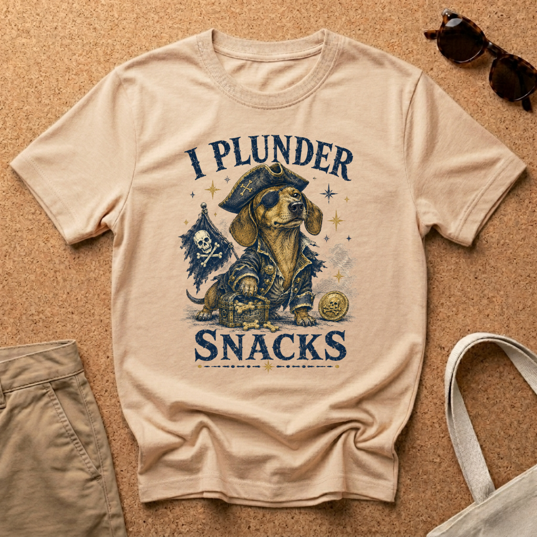 I Plunder Snacks T-Shirt