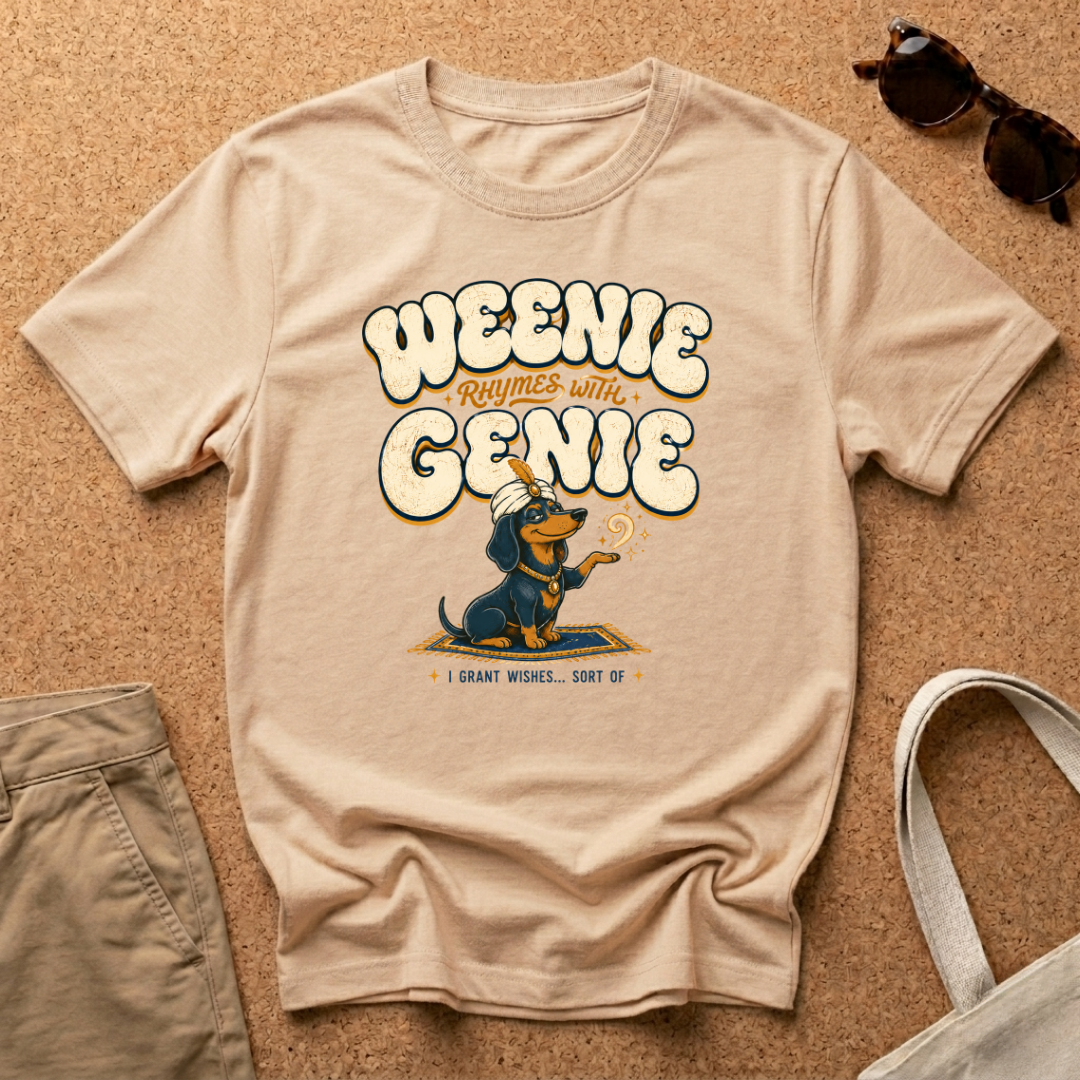Weenie Rhymes with Genie T-Shirt
