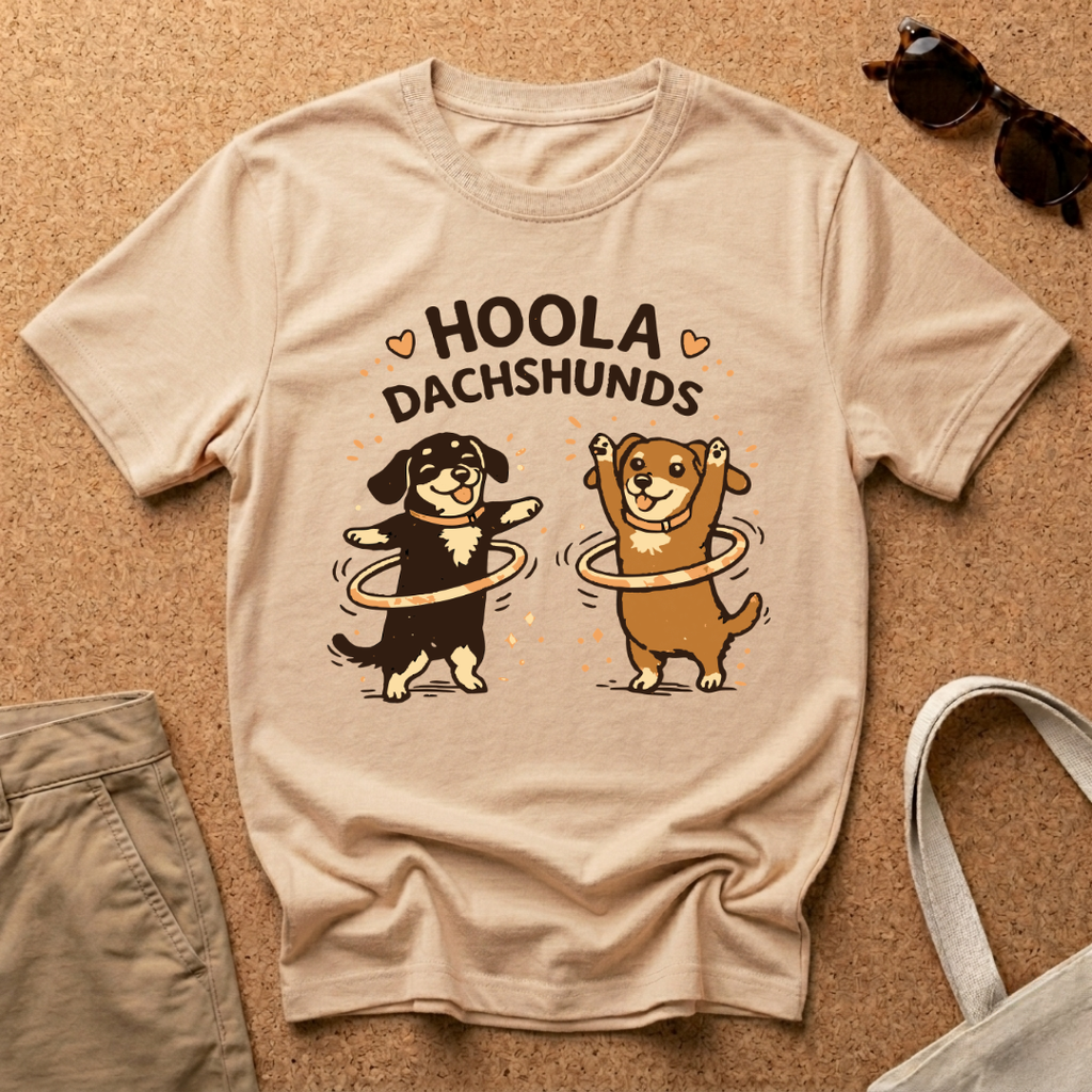 Hoola Dachshunds T-Shirt