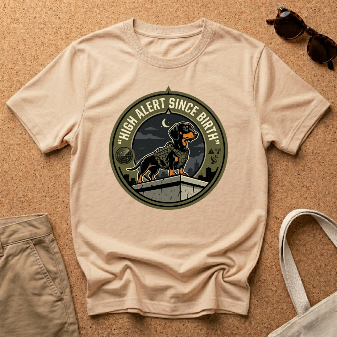 High Alert Since Birth T-Shirt