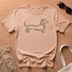 Floral Dach T-Shirt - Natural