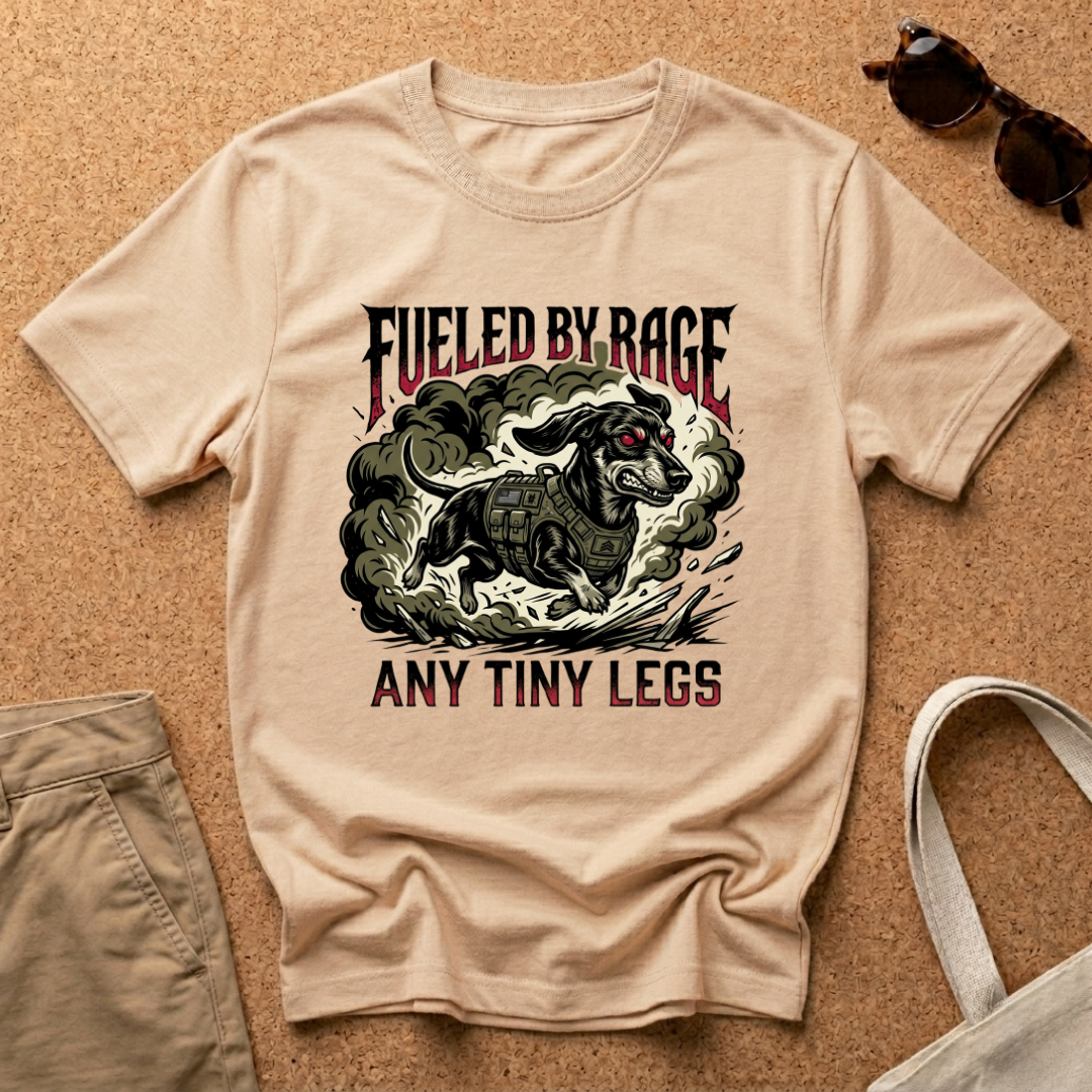 Fueled By Rage Any Tiny Legs T-Shirt