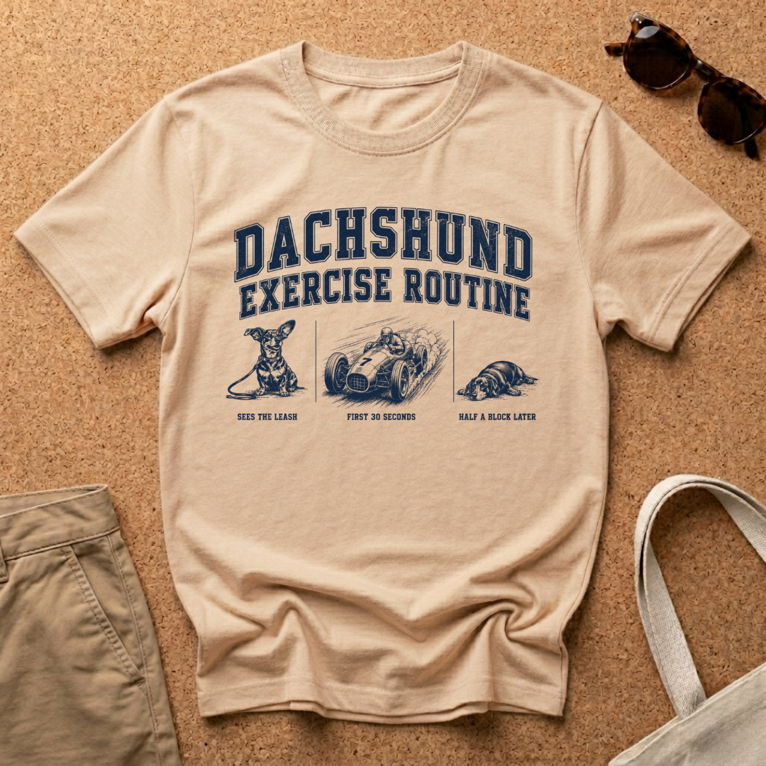 Exercise Routine T-Shirt