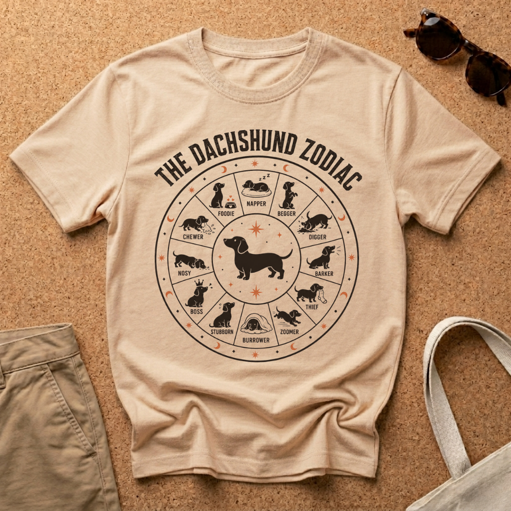 Dachshund Zodiac T-Shirt