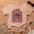 Life Mischief T-Shirt - Natural