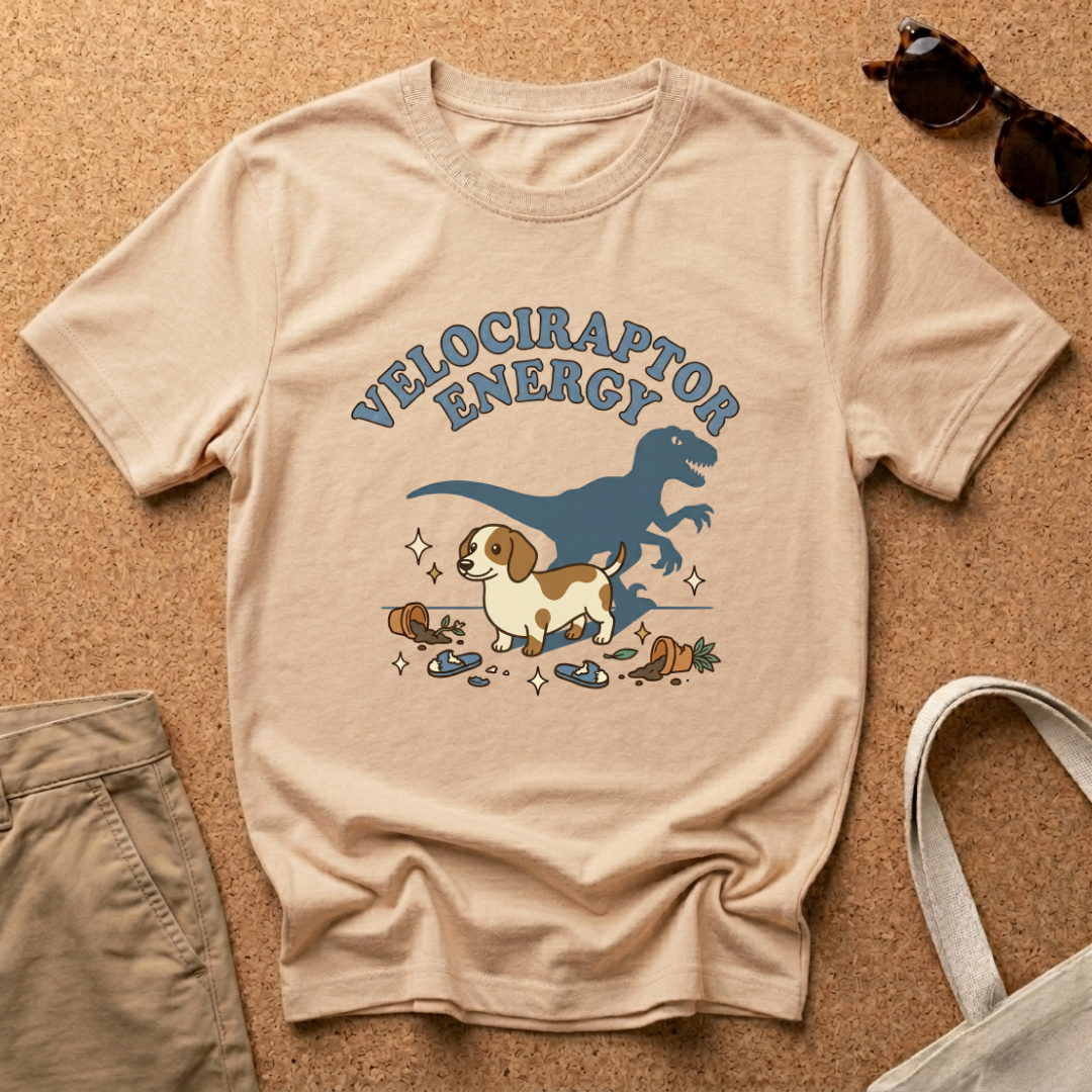 Velociraptor Shadow T-Shirt