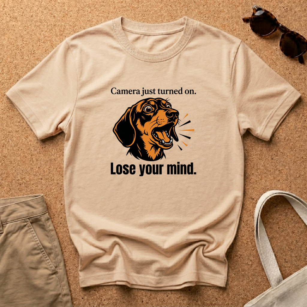 Camera On, Lose Mind T-Shirt