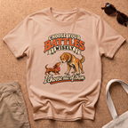 Choose Battles Wisely T-Shirt - Natural