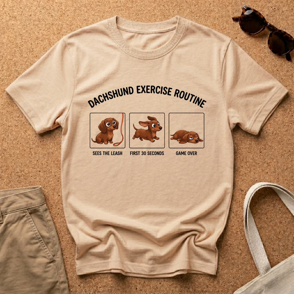 Dachshund Game Over T-Shirt