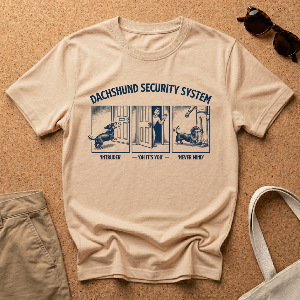 Dachshund Security T-Shirt