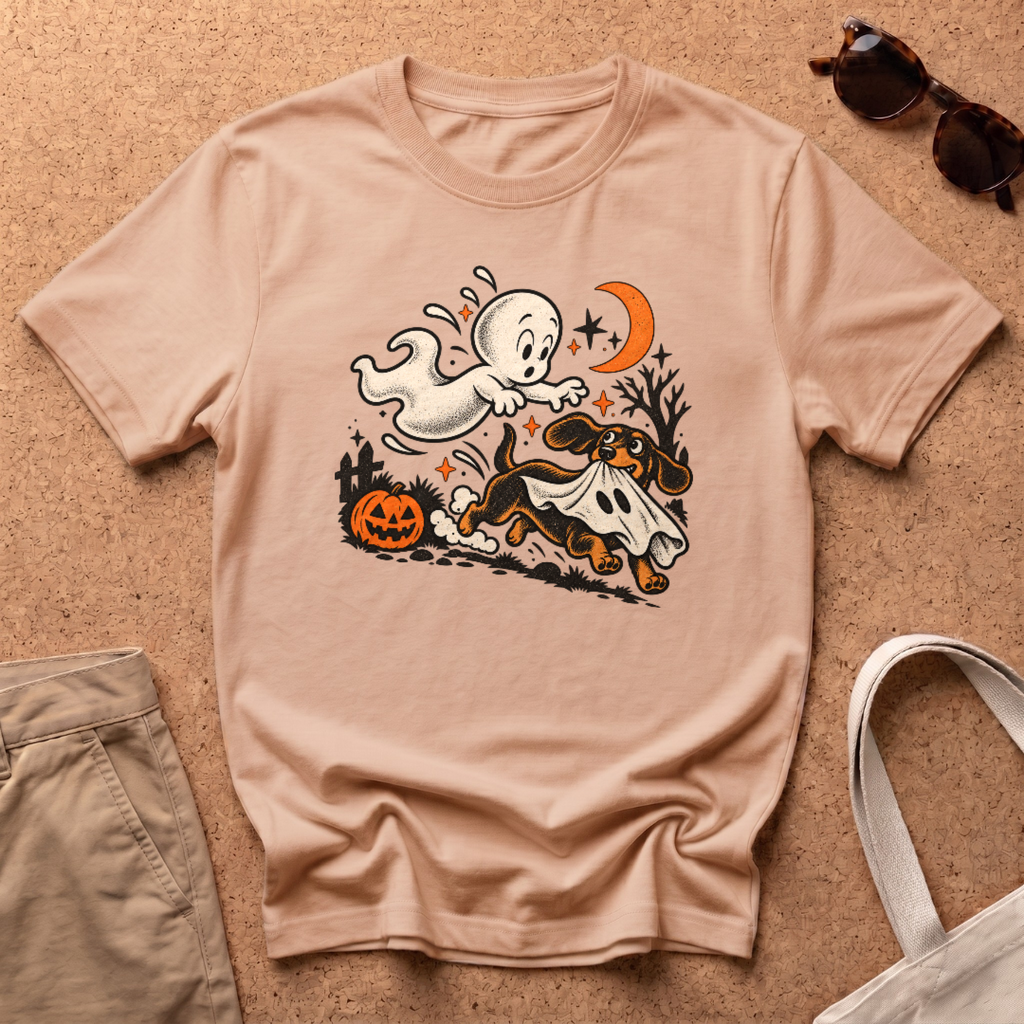 Ghost Chase T-Shirt - Natural